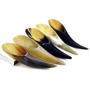 Contenitore portatile per raschiare il corno di bufalo naturale - Product Image 5