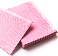 Bavoirs médicaux jetables imperméables pour salon de beauté dentaire, tapis d'art des ongles