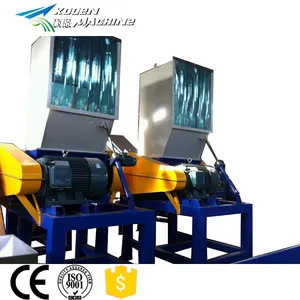Plastic bottle crushers / waste recycling plant machinery