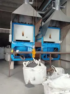 Machine de recyclage des scories d'aluminium Séparateur industriel des scories d'aluminium Machine à frire les cendres