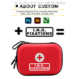 卸売防水小型医療応急処置キット家庭用屋外カスタムミニEVA応急処置キットボックスロゴ付き - Product Image 2