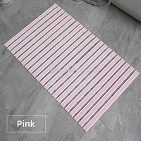 Tapis antidérapant pour salle de bain, spécial douche et toilettes, sans lavage, essuyable, pour drain de sol