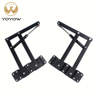 Coffee Table Lift-up Mechanism With Hydraulic Gas Rod Pump Extended Tea Coffee Table Hinge - Product Image 1