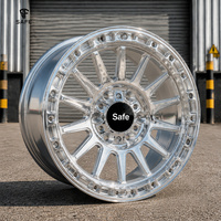 Rines de Aleación Forjados a Medida para Todoterreno, Diseño Cóncavo Profundo Pulido, 17x9 18x9 Pulgadas, 5x127 6x135 6x139.7 8x170 8x165.1 5x150