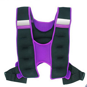 Gilet lesté réglable en PVC pour la production en usine, 5 kg-10 kg, pour la course à pied, le fitness, l'entraînement, gilet lesté invisible - Product Image 3