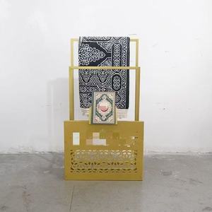 Quran <strong>Stand</strong> Three Layer Portable Prayer <strong>Stand</strong> with Vertical <strong>POT</strong> Installation <strong>Stand</strong>, Decoration for Muslim Worship During Ramadan - Product Image 4