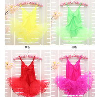 Costumes de danse latine pour filles, en Spandex, bas prix, robe de danse de Ballet