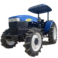 Tracteur d'occasion chinois Shanghai New-Holland SNH 804 80HP tracteur 4WD