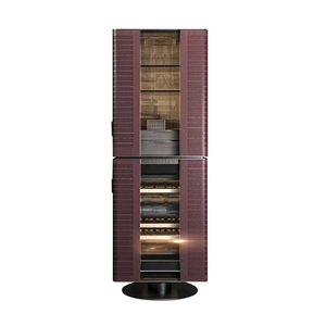 Portuguese Designer Furniture Cigar <b>Cabinet</b> Wine Villa Custom Luxury Interior Dining Room Freestanding Glass Door Sh-259 - Product Image 1
