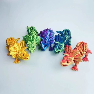 Brinquedo de Esqueleto Pequeno Tricerátops Impresso em 3D à Venda, Feito de Material PLA Durável - Product Image 3