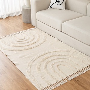 <span class=keywords><strong>Tappeto</strong></span> Extra-Large in Cotone Stile Vintage, Tappetino Versatile per Soggiorno, Copertura Completa del Pavimento, <span class=keywords><strong>Copritavolo</strong></span> da Pranzo - Product Image 1