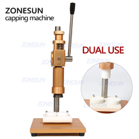 Machine à sertir les flacons de parfum ZONESUN, sertisseuse de flacons, presse métallique, sertisseuse de flacons de parfum, sertisseuse de vaporisateurs