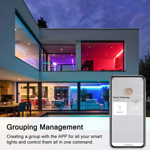 Sixwgh 3.0หลอดไฟอัจฉริยะ E27ไฟ LED 9วัตต์หรี่แสงได้ RGB + CT ทำงานกับ Tuya <span class=keywords><strong>Alexa</strong></span> Google Home สำหรับบ้านปาร์ตี้ห้องนั่งเล่น - Product Image 6