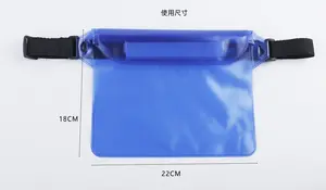حقيبة خصر ذات تصميم مخصص مصنوعة من مادة pvc ومقاومة للماء ومناسبة للسفر والرياضة لعام 2024