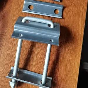 Accesorios de Techo de Aleación de Aluminio para Paneles Solares, Paneles Prensados de Doble Orificio sin Costuras, Juego Completo de Soportes para Terraza Acristalada - Product Image 2