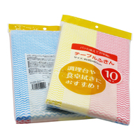 Tissu en rayonne et viscose à motif ondulé super absorbant d'eau du Japon Daiso pour le lavage de la vaisselle
