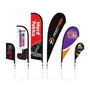 Оптовая продажа, Канада, Онтарио, спортивное мероприятие, рекламная КАПЛЕВИДНАЯ пляжная перья, флаг - Product Image 1