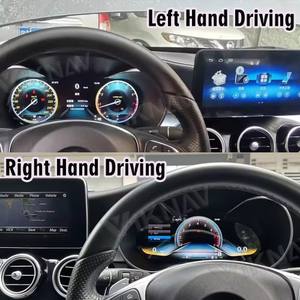 Compteur de vitesse numérique de voiture de 12,3 pouces, Mercedes Benz C/GLC W205 2015-2018, écran tactile GPS DSP avec garantie d'un an - Product Image 4