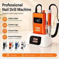 Yaqin - Perceuse à ongles sans fil - Perceuse à ongles haute vitesse originale - 40000 tr/min - Avec chargeur sans fil