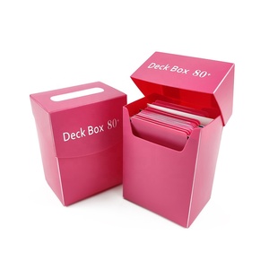 Nhà máy tùy chỉnh 80 + 100 + TCG giao dịch lưu trữ Quà Tặng trường hợp chủ trò chơi chơi giao dịch thẻ boong hộp bền vuông 50 cái - Product Image 5