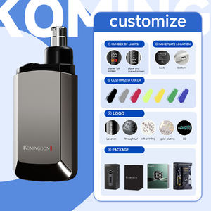 Komingdon Neus Oor Haar Trimmer Mannen Vrouwen Oplaadbare Haarsnijder Draagbare Reis Maat Neus Trimmers Dual Randed Messen Painl - Product Image 4