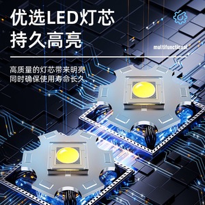 ไฟส่องสว่าง Shenhuo LED แบบชาร์จไฟได้ พร้อมแม่เหล็ก พกพาสะดวก ใช้สำหรับตรวจสอบรถยนต์กลางแจ้ง สีขาว - Product Image 1