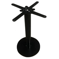 Piétement de table rond en fer pour tables de bistrot et de restaurant, plusieurs tailles disponibles