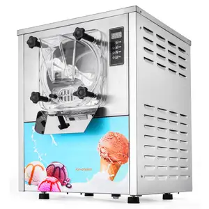 गर्म बेच 16-20L/एच हार्ड आइस क्रीम बनाने की मशीन फल आइस क्रीम निर्माता