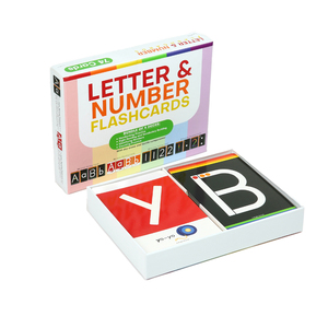 Tarjetas Flash de aprendizaje fonético alfabético de papel de educación temprana para niños personalizables Juego de tarjetas cognitivas producidas en fábrica - Product Image 5
