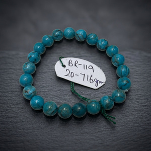 High Quality Real Firoza <b>Beaded</b> <b>Bracelet</b> Natural Healing Stone Stretch <b>Bracelet</b> For Women And Men Fashion Jewelry Gift - Product Image 2
