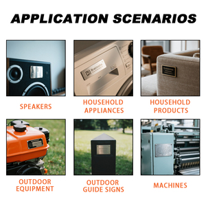 <span class=keywords><strong>Plaque</strong></span> de nom pour boîte <span class=keywords><strong>aux</strong></span> <span class=keywords><strong>lettres</strong></span>, en aluminium résistant <span class=keywords><strong>aux</strong></span> intempéries, produit personnalisé, <span class=keywords><strong>plaque</strong></span> signalétique en métal <span class=keywords><strong>avec</strong></span> numéros réfléchissants - Product Image 4