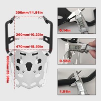 Support de porte-bagages robuste pour moto, fixation de cadre arrière pour accessoires YAMAHA Tenere 700/XTZ700/XTZ690 2019-2026, support de top case