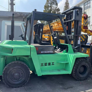 Montacargas Diésel Usado en Buenas Condiciones, Venta Caliente, Marca Japonesa Mitsubishi, 7, 20 y 30 Toneladas, Motor Cummins, Hidráulico Manual, en Shanghái - Product Image 1