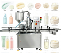 Machines de remplissage automatiques de liquides à haute viscosité pour pots de crème cosmétique, sauces, onguents, pâtes, peintures et confitures - Offre Spéciale