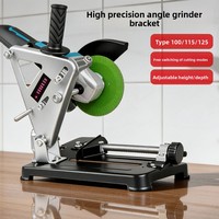 Support de meuleuse d'angle en fonte, multifonction, solide, pour meuleuse de 100/115/125 mm, universel, 220 V, machine à découper