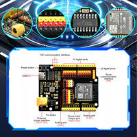 Keyestudio经济高效的编程程序套件，配有20多个传感器执行器物联网ESP-32电子工程学习套件
