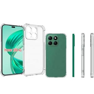 Étui de protection antichoc en TPU souple transparent avec coussin d'air pour Huawei <span class=keywords><strong>Honor</strong></span> X8B X6A X7A <span class=keywords><strong>9X</strong></span> 4G - Product Image 1
