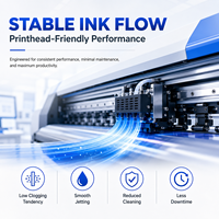 Tinta Eco Solvente Compatible con Galaxy para 1L CMYK para Impresión Digital, Impresora de Formato Ancho, Vinilo, Pancartas, Señalización, Publicidad