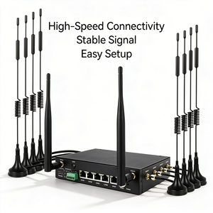 Router Industrial Dual SIM 5G Ax3000 WiFi 6 Gigabit Ethernet Gateway Sin Tiempo de Inactividad de Red para Automatización Industrial - Product Image 1