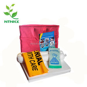 Kit Portatile da 30L per Contenere Sversamenti di Olio con Tamponi Assorbenti, Prodotto Ecologico per Prevenire le Fuoriuscite - Product Image 5