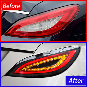 Pour Benz <span class=keywords><strong>CLS</strong></span> W218 218 220 260 320 400 2012-2017 Auto feux arrière assemblage mise à niveau LED démon yeux Style voiture feux arrière accessoires - Product Image 3