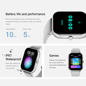 <span class=keywords><strong>Smartwatch</strong></span> Quadrato ZL54CJ per Donne, Chiamate BT, Monitoraggio Frequenza Cardiaca, Modalità Sport, Fitness Tracker Impermeabile, Orologio Intelligente per Uomini, TFT 1.83 Pollici, Carbonio - Product Image 3