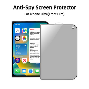 Protection d'écran en verre trempé pour <span class=keywords><strong>iPhone</strong></span> Duo, anti-espionnage, anti-explosion, impression soyeuse, couverture intégrale, anti-rayures - Product Image 4