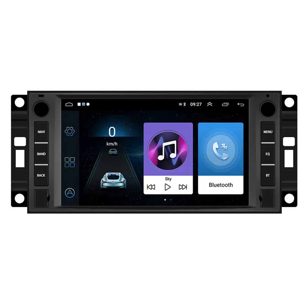 Harga Pabrik Sistem Multimedia Pemutar DVD Mobil Android 7 Inci Baru untuk Chevrolet Chrysler Jeep Dodge dengan Radio WIFI Navigasi