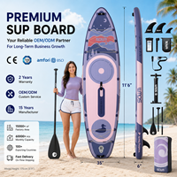 Fabricante OEM de Tablas de Paddle Inflables, Tabla de Paddle Inflable con Cubierta Antideslizante de EVA y Tecnología Drop Stitch para Deportes Acuáticos Familiares