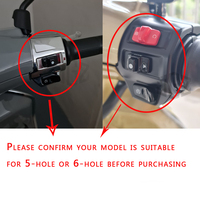 Coque de protection de bouton de commande 5 trous pour VESPA SPRINT PRIMAVERA 150 50 125 accessoires