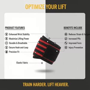 Correas de Gimnasio con Logotipo Personalizado al por Mayor, Correas de Muñeca para Levantamiento de Pesas con Lazos para el Pulgar - Product Image 5