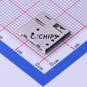 SNO-1303-C SIM Card Connector SMD Connector Self-Return Type Nano SIM Card Card Holder 1.37mm - Product Image 1