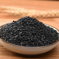 L-C019 Sésame Noir Sauvage Africain Haute Antioxydant Couleur Naturelle Santé Nourriture R & D Personnalisation