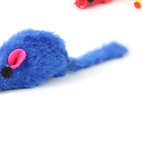 Juguete de Peluche de Ratón de Dibujos Animados de 5 cm para Gatos